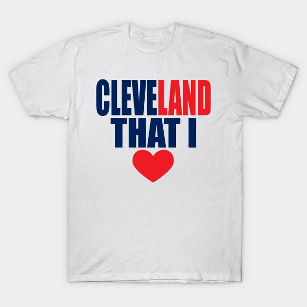 Cleveland T-Shirt by IconRose